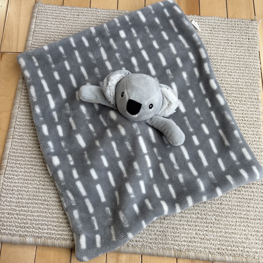 Lila & Jack Baby Lovey Plush Security Blanket 14x14 – Soft Cuddly Koala Comfort